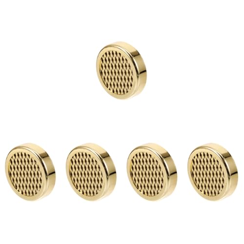 WRITWAA 5-Teiliger Luftbefeuchter Goldfarben Humidor-Luftbefeuchter Zur Befeuchtung Und Erhöhung Der Luftfeuchtigkeit Rundes Feuchtigkeitspaket von WRITWAA