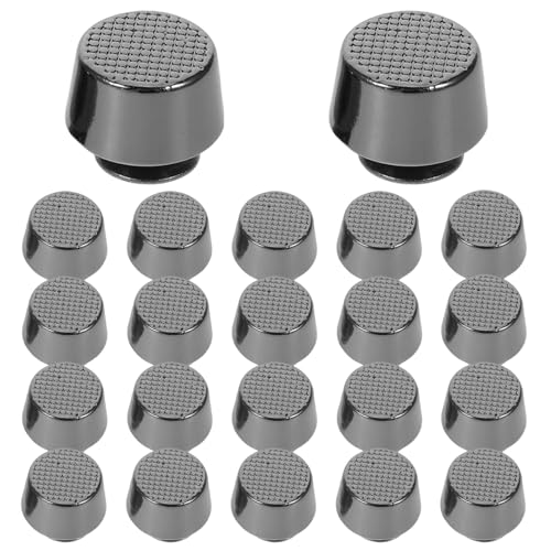 WRITWAA 50 Stück Schraubfüße Taschenfüße aus Metall für Lederhandwerk Flachkopf Nieten für Taschenboden Schützende rutschfeste Handtaschen-Schrauben zur DIY-Reparatur und Stabilisierung von WRITWAA