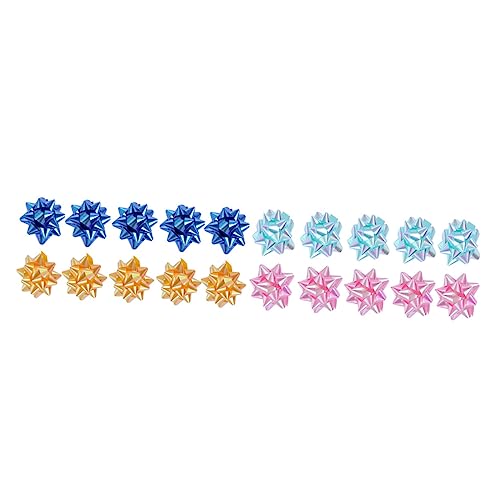 WRITWAA 50 Stück Weihnachtsdeko Geschenkschleifen Bunte Pull Bow Knoten Geschenkverpackung Deko für Hochzeit Geburtstag Feier WRITWAA 50 Stück Weihnachtsdeko Geschenkschleifen Bunte Pull Bow Knoten Geschenkverpackung Deko für Hochzeit Geburtstag Feier von WRITWAA
