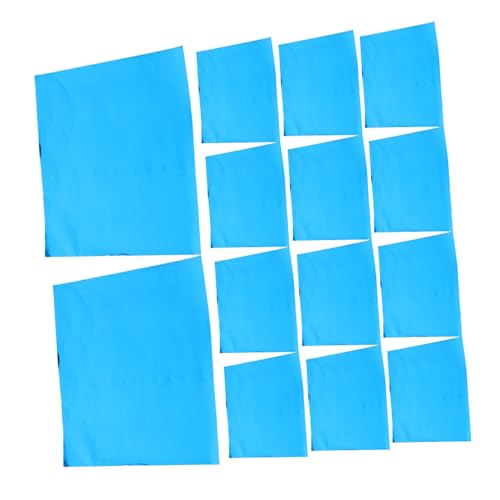WRITWAA 500 Stück Blaue Aluminiumfolie Quadratische Süßigkeiten Verpackung Elegante Metallic Candy Wrappers für Schokolade Pralinen Party und Verpackung WRITWAA 500 Stück Blaue Aluminiumfolie Quadratische Süßigkeiten Verpackung Elegante Metallic Candy Wrappers für Schokolade Pralinen Party und Verpackung von WRITWAA