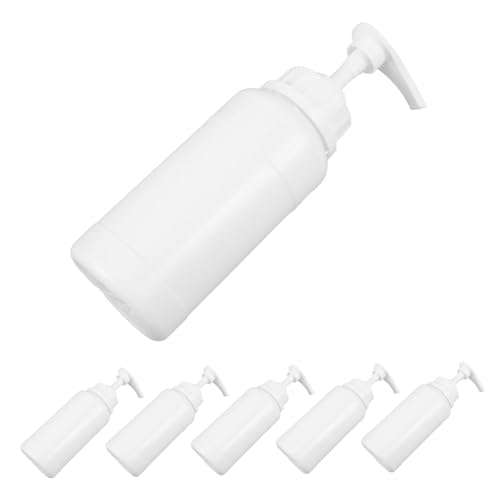 WRITWAA 6 Stück Nachfüllbare Pumpflaschen für Flüssigseife Shampoo Lotion Robuste Hdpe Spenderflaschen für Badezimmer Küche und Reise Auslaufsichere Minimalistische Designspender WRITWAA 6 Stück Nachfüllbare Pumpflaschen für Flüssigseife Shampoo Lotion Robuste Hdpe Spenderflaschen für Badezimmer Küche und Reise Auslaufsichere Minimalistische Designspender von WRITWAA