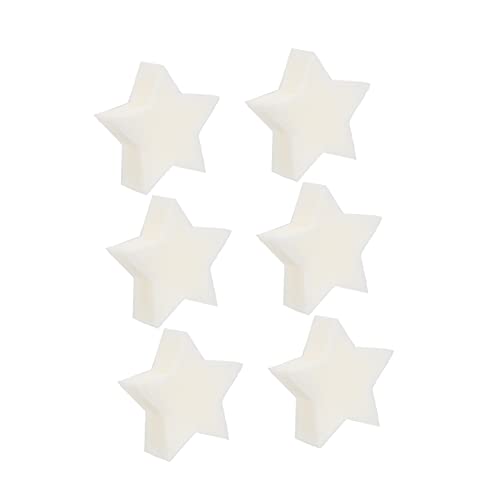 WRITWAA 6Stücke Ölabsorbierende Schwämme Sternform Effektive Reinigungsschwämme Für Pool Und Badewanne Wiederverwendbar Und Saugfähig Zur Schaumreduzierung von WRITWAA