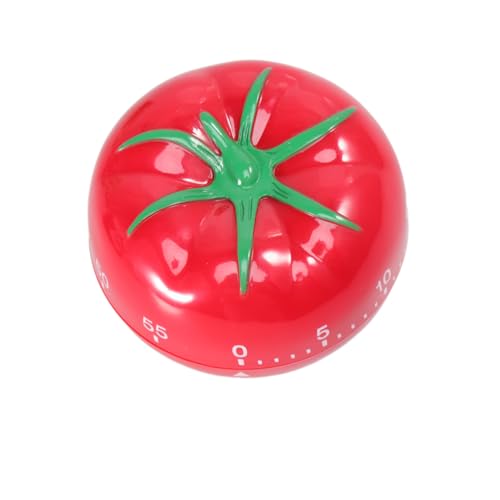 WRITWAA Cookie-Timer Lebensmittel-Timer für die Küche digitaler Zähler süßer Kochtimer Visuelle Timer für Kinder Countdown Uhr küchenuhr küchenfunkuhr Eieruhr Obst Wecker rot von WRITWAA