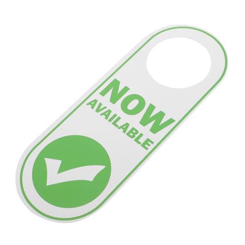 WRITWAA Doppelseitiges PVC Türschild Englisch Wasserfestes Türhänger schild mit Aufhängehaken Sichtbar für Büro und Hotel Einfache Anbringung WRITWAA Doppelseitiges PVC Türschild Englisch Wasserfestes Türhänger schild mit Aufhängehaken Sichtbar für Büro und Hotel Einfache Anbringung von WRITWAA