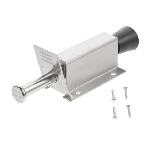 WRITWAA Edelstahl Türstopper mit Gummipuffer Türhalter für Sicheren Halt Rostfrei und Wasserfest Einfach zu Montieren Rutschfester Türstopper für Türen von WRITWAA