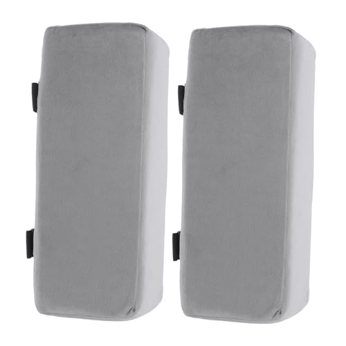 WRITWAA Ergonomische Armlehnenpolster Hohe Bürostuhl Armlehnenkissen mit Hochdichtem für Gaming Schreibtischstühle Komfortable Ellenbogenstütze von WRITWAA