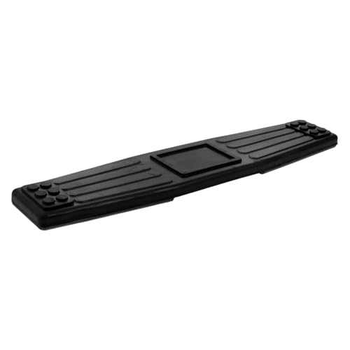 WRITWAA Friseurstuhlgestell Friseursalon Stuhl Zubehör Salon Stuhl Fußstütze Teil Pedal zum Heben des Salonstuhls Unterlage Austausch der Salonstuhlbasis Salon-Hydraulikbasis Gummi Black von WRITWAA