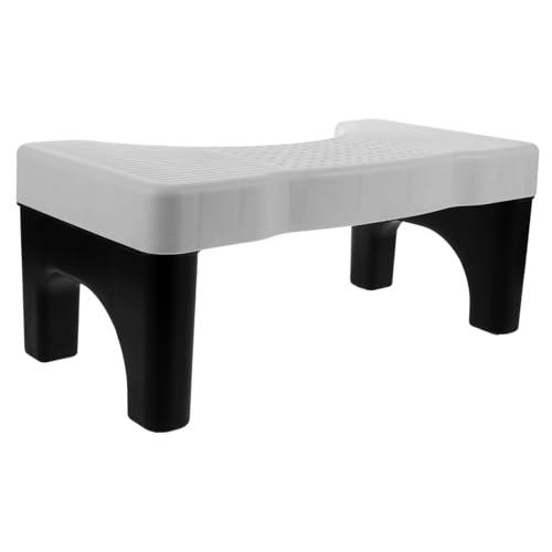 WRITWAA Fußbank Hocker Für Badezimmer Stuhl Modern Tragbarer Hockhocker Kinderhocker Sitz Stühle Töpfchenstuhl Mit Stufen Rutschfester Töpfchenhocker Erzogen Wc-fußhocker Einfach Plastik von WRITWAA