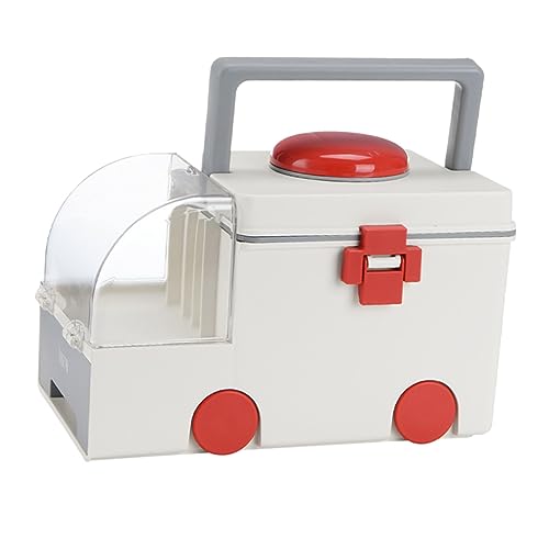 WRITWAA Kasten Erste-Hilfe-Set Erste-Hilfe-Dose Notfallmedizin Fall Bausatz Erste-Hilfe-Fall Medikamente medizinisches notfallset medizinschrank Haushaltsfall Fall zu Hause als Stoff Grey von WRITWAA