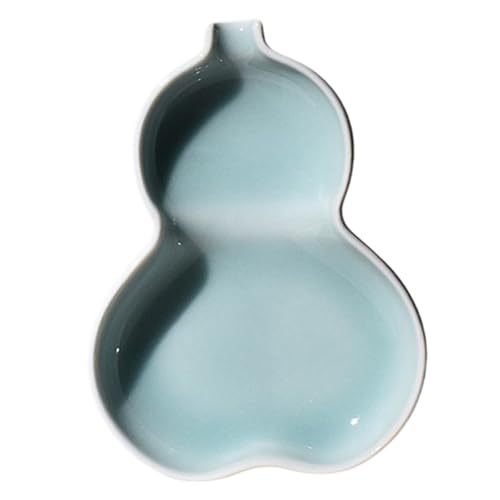 WRITWAA Keramik Tintenschale Kürbisform Langlebig Leicht Tragbar Praktische Wasserschale für Chinesische Kalligrafie Pinselmalerei Dekoratives Schreibzubehör für Schüler und von WRITWAA