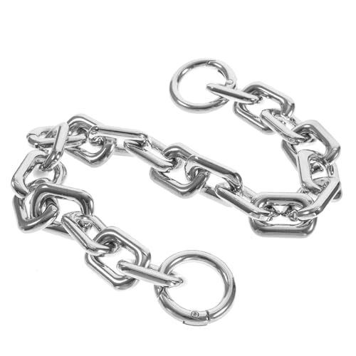 WRITWAA Metal Chain Handtaschenriemen Kurze Schulterkette Robust und Modisch Ersatz für Taschen DIY Umhängetasche Zubehör in Silber WRITWAA Metal Chain Handtaschenriemen Kurze Schulterkette Robust und Modisch Ersatz für Taschen DIY Umhängetasche Zubehör in Silber von WRITWAA