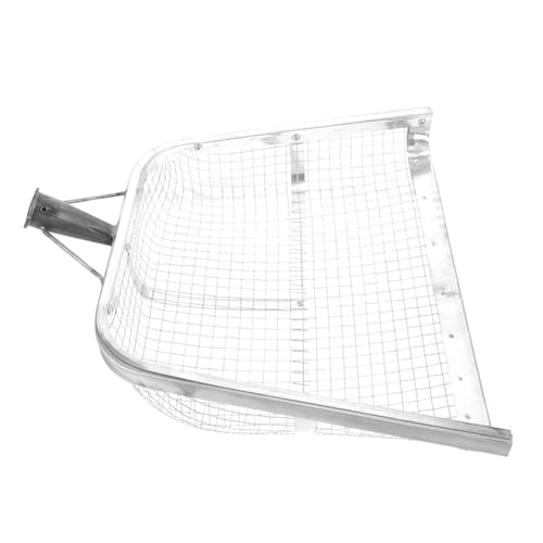 WRITWAA Metallsieb für Ernte Robuste Eisen Gartenschaufel für Gartenarbeiten Vielseitige zum Filtern und Sammeln Leichtes Design für Einfache Handhabung von WRITWAA