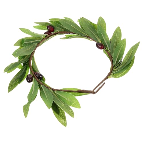 WRITWAA Olivenblatt Haarreif Künstlicher Blumenkranz Verstellbar für Damen Hochzeiten Partys Foto Requisiten WRITWAA Olivenblatt Haarreif Künstlicher Blumenkranz Verstellbar für Damen Hochzeiten Partys Foto Requisiten von WRITWAA