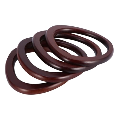 WRITWAA Oval Holztaschengriffe Glatte Oberfläche Klassische Farbe Einfaches Design DIY Handtaschenhenkel Ersatz für Schultertasche Umhängetasche Aktentasche Reise Brieftaschen Zubehör WRITWAA Oval Holztaschengriffe Glatte Oberfläche Klassische Farbe Einfaches Design DIY Handtaschenhenkel Ersatz für Schultertasche Umhängetasche Aktentasche Reise Brieftaschen Zubehör von WRITWAA