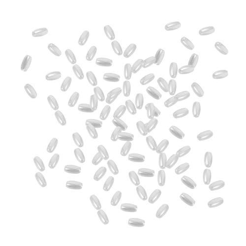 WRITWAA Perforierte Imitations perlen Weiß DIY Schmuck Perlen Basteln Armbänder Halsketten Zubehör für Erwachsene WRITWAA Perforierte Imitations perlen Weiß DIY Schmuck Perlen Basteln Armbänder Halsketten Zubehör für Erwachsene von WRITWAA