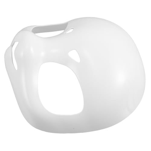 WRITWAA Realistische Welpen Schädel Maske Cosplay Tierkopf Kostüm Halloween Party Requisit Bequeme Detailreiche Verarbeitung für Dress Up und Maskerade von WRITWAA