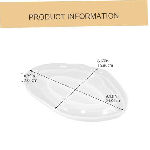 WRITWAA Silikonform DIY Irreguläres Wolken tablett Gießform Epoxidharz Harz Schmuckschale Oval Form Wiederverwendbar Glatt und Praktisch für Basteln von WRITWAA