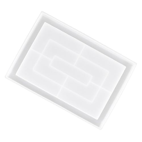 WRITWAA Silikonform für DIY Epoxidharz Gießen Rechteckiges Tablett mit Glatten Rundungen Langlebiges Hautfreundliches Silikon für Blumentopfhalter und Kreative Bastelprojekte WRITWAA Silikonform für DIY Epoxidharz Gießen Rechteckiges Tablett mit Glatten Rundungen Langlebiges Hautfreundliches Silikon für Blumentopfhalter und Kreative Bastelprojekte von WRITWAA