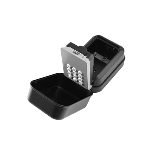 WRITWAA Wasserdichter Schlüsselsafe Außen mit Fernzugriff Digitale Zahlencode Schlüsselbox Wandmontage für Haus Büro und Vermietung mit Smart Lockbox Steuerung von WRITWAA