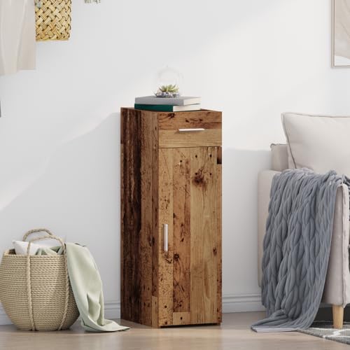 WRJENFSC Altholz Sideboard 30x42,5x93 cm Naturholz Braun Buffet Küche Esszimmer Landhausstil Stauraum für Wohnzimmer Flur Büro WRJENFSC Altholz Sideboard 30x42,5x93 cm Naturholz Braun Buffet Küche Esszimmer Landhausstil Stauraum für Wohnzimmer Flur Büro von WRJENFSC
