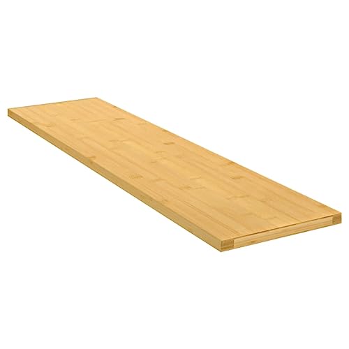 WRJENFSC Bambus Wandregal Schweberegal 80 cm Länge x 20 cm Breite Rustikales Design Wandboard für Küche Bad Wohnzimmer Platzsparende Aufbewahrung WRJENFSC Bambus Wandregal Schweberegal 80 cm Länge x 20 cm Breite Rustikales Design Wandboard für Küche Bad Wohnzimmer Platzsparende Aufbewahrung von WRJENFSC