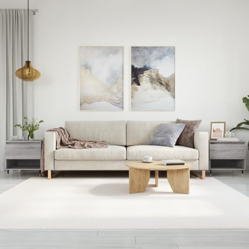 WRJENFSC Couchtisch Set 2 Stück Grau Sonoma Holzwerkstoff Metall Beistelltisch Sofatisch mit Stauraum Schublade Modernes Design für Wohnzimmer WRJENFSC Couchtisch Set 2 Stück Grau Sonoma Holzwerkstoff Metall Beistelltisch Sofatisch mit Stauraum Schublade Modernes Design für Wohnzimmer von WRJENFSC