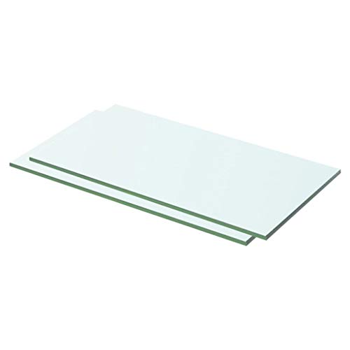 WRJENFSC Glas Regalböden Transparent 50x20 cm 2 Stück Wandregal Modern Deko Element Hartglas Hochbelastbar für Wand WRJENFSC Glas Regalböden Transparent 50x20 cm 2 Stück Wandregal Modern Deko Element Hartglas Hochbelastbar für Wand von WRJENFSC