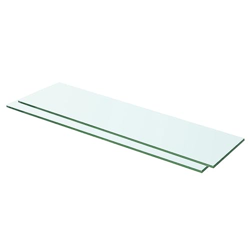 WRJENFSC Glas Regalböden Transparent 60x12 cm Set of 2 Stück Wandregal Schweberegale für Moderne Wanddekoration in Wohnzimmer Bad oder Küche WRJENFSC Glas Regalböden Transparent 60x12 cm Set of 2 Stück Wandregal Schweberegale für Moderne Wanddekoration in Wohnzimmer Bad oder Küche von WRJENFSC