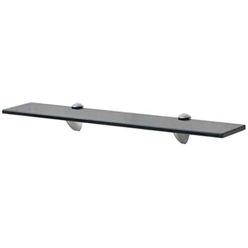 WRJENFSC Modernes Glas Schweberegal Wandregal 60x10 cm Schwarz 8 mm Dicke für Dekoration in Bad Wohnzimmer Schlafzimmer Robustes Sicherheitsglas Einfache Montage WRJENFSC Modernes Glas Schweberegal Wandregal 60x10 cm Schwarz 8 mm Dicke für Dekoration in Bad Wohnzimmer Schlafzimmer Robustes Sicherheitsglas Einfache Montage von WRJENFSC