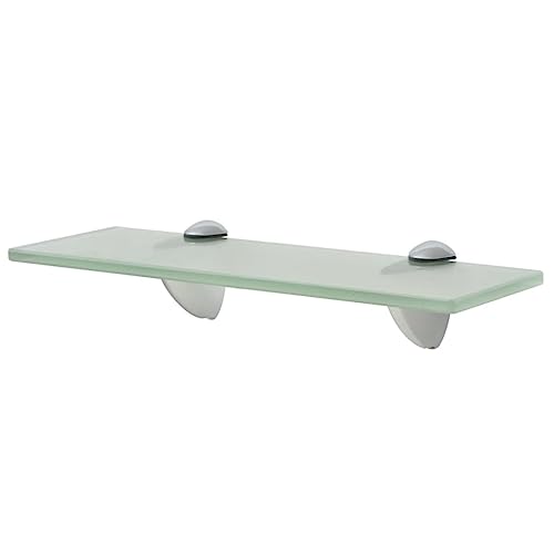 WRJENFSC Schweberegal Glas Wandregal Matt 30x20 cm 8 mm Tragfähig 10 kg für Badezimmer Küche Wohnzimmer Deko Ablage WRJENFSC Schweberegal Glas Wandregal Matt 30x20 cm 8 mm Tragfähig 10 kg für Badezimmer Küche Wohnzimmer Deko Ablage von WRJENFSC