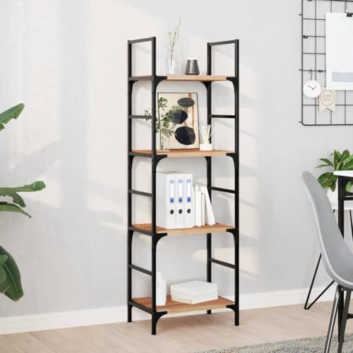 WRJENFSC Schweberegal Wandregal aus Massivholz Akazie Ölbehandelt 40x30x2 cm Rechteckig für Design und Stauraum in Wohnzimmer Küche Bad Schlafzimmer von WRJENFSC