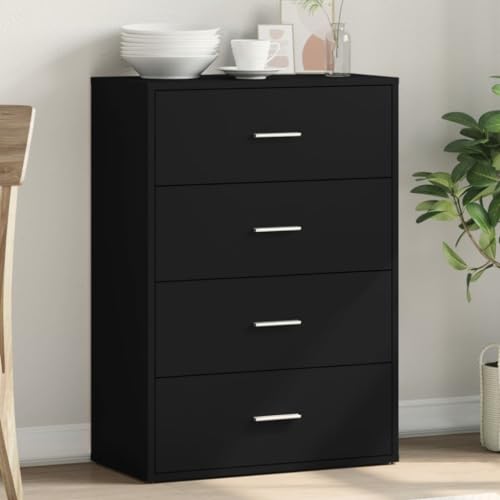 WRJENFSC Sideboard Schwarz 60x31x84 cm Holzwerkstoff Schuhkommode Badezimmerschrank Outdoor Schrank Küchenbuffet Buffetschrank für Kaffeebar Schlafzimmer Esszimmer Büro WRJENFSC Sideboard Schwarz 60x31x84 cm Holzwerkstoff Schuhkommode Badezimmerschrank Outdoor Schrank Küchenbuffet Buffetschrank für Kaffeebar Schlafzimmer Esszimmer Büro von WRJENFSC