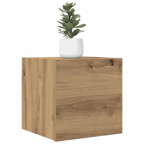 WRJENFSC TV Schrank Wandmontage Artisan-Eiche 30,5x30x30 cm Kompakter Fernsehschrank mit Stauraum für Wohnzimmer WRJENFSC TV Schrank Wandmontage Artisan-Eiche 30,5x30x30 cm Kompakter Fernsehschrank mit Stauraum für Wohnzimmer von WRJENFSC