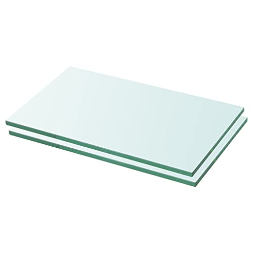 WRJENFSC Wandregal Glas Transparent 30x12 cm 2 Stück Regalböden Schweberegal aus Hartglas für Deko Wohnung Geschäft Wand WRJENFSC Wandregal Glas Transparent 30x12 cm 2 Stück Regalböden Schweberegal aus Hartglas für Deko Wohnung Geschäft Wand von WRJENFSC
