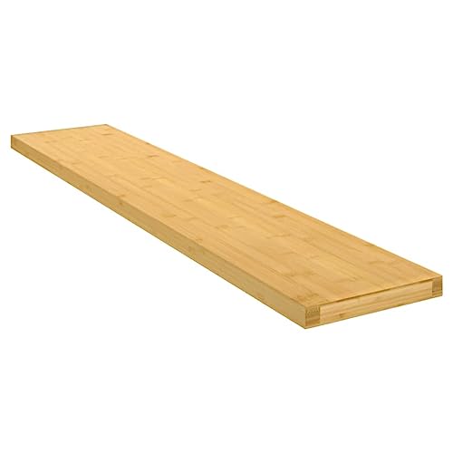 WRJENFSC Wandregal Schweberegal Bambus 100x20x4 cm Dekoratives Ablagesystem für Wohnzimmer Küche Badezimmer WRJENFSC Wandregal Schweberegal Bambus 100x20x4 cm Dekoratives Ablagesystem für Wohnzimmer Küche Badezimmer von WRJENFSC