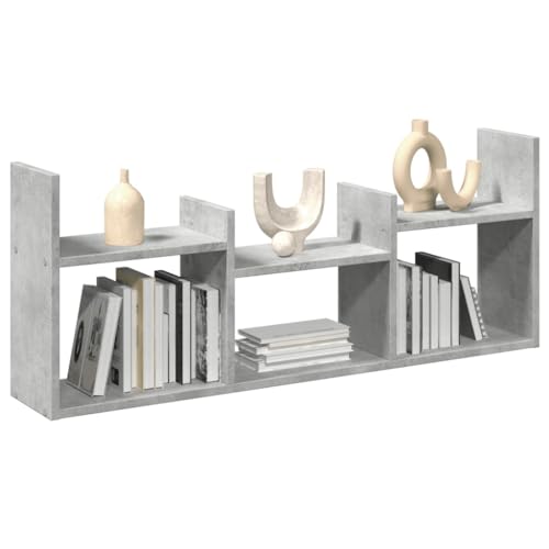 WRJENFSC Wandschrank Betongrau 100x18x40 cm Holzwerkstoff Wandmontiert für Stauraum in Wohnzimmer Küche Bad Robust und Langlebig WRJENFSC Wandschrank Betongrau 100x18x40 cm Holzwerkstoff Wandmontiert für Stauraum in Wohnzimmer Küche Bad Robust und Langlebig von WRJENFSC