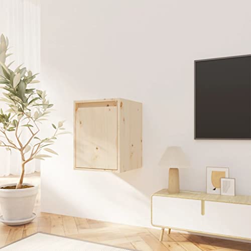 WRJENFSC Wandschrank Massivholz Kiefer 30x30x40 cm Hängend Schweberegal für Bücher Deko Wandregal Klein WRJENFSC Wandschrank Massivholz Kiefer 30x30x40 cm Hängend Schweberegal für Bücher Deko Wandregal Klein von WRJENFSC