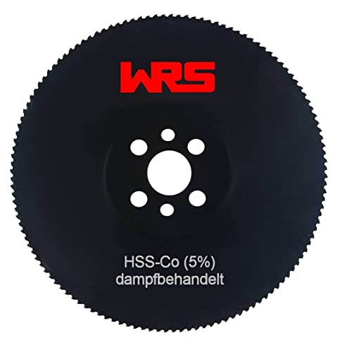 WRS Metallkreissägeblatt aus HSS-Co, 350 mm Ø x 3,0 x 32 mm, kobaltlegiert, für VA, Industriequalität, Größen Name: 220 Zähne (5 mm Zt.) von WRS WINTERHOFF