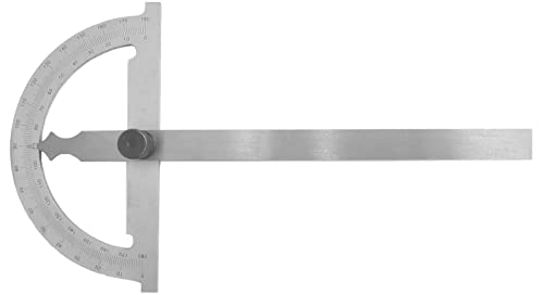 WRS Präz.-Gradmesser/Winkelmesser, Skala mattverchromt, blendfrei, mit Metall-Feststellschraube, 0-180°, im Etui, Größe: 300 x 600 mm WRS Präz.-Gradmesser/Winkelmesser, Skala mattverchromt, blendfrei, mit Metall-Feststellschraube, 0-180°, im Etui, Größe: 300 x 600 mm von WRS WINTERHOFF