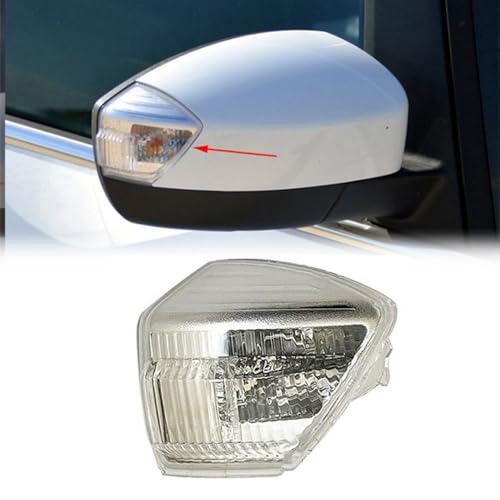 WRUHUA Auto Rückspiegel Blinker für F-ord S-MAX Galaxy 2006-2015 C-MAX 2011-2015 KUGA FUGA 2008, Außenspiegel-Kontrollleuchte 6M2113B381AA / 6M2113B382AA Seite Rückspiegel Blinker Licht,Left von WRUHUA