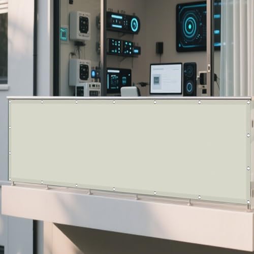 Sonnensegel Balkon 92 x 122 cm Rechteckig Wasserdicht 98% UV Schutz Sonnenplane Rechteckige Markise mit Spannseilen mit Ösen für Patio Hinterhof Rasengarten, cremefarben Sonnensegel Balkon 92 x 122 cm Rechteckig Wasserdicht 98% UV Schutz Sonnenplane Rechteckige Markise mit Spannseilen mit Ösen für Patio Hinterhof Rasengarten, cremefarben von WRUIJIO