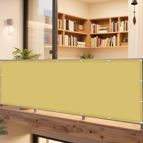 Sonnensegel Rechteckig Wasserdicht 240 x 360 cm Rechteckig Wasserdicht Sonnenschutz Windschutz Sun Segel Rechter Winkel Vielen Größen mit Spannseilen für Garten Terrasse, Sandgelb Sonnensegel Rechteckig Wasserdicht 240 x 360 cm Rechteckig Wasserdicht Sonnenschutz Windschutz Sun Segel Rechter Winkel Vielen Größen mit Spannseilen für Garten Terrasse, Sandgelb von WRUIJIO