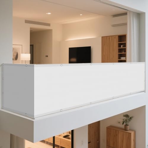 Sonnensegel Sonnenschutz 130 x 215 cm Rechteckig Wasserdicht 98% UV Schutz Sun Segel Rechter Winkel Vielen Größen mit Spannseilen für Balkon Garten Terrasse, Weiß Sonnensegel Sonnenschutz 130 x 215 cm Rechteckig Wasserdicht 98% UV Schutz Sun Segel Rechter Winkel Vielen Größen mit Spannseilen für Balkon Garten Terrasse, Weiß von WRUIJIO