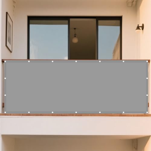 Sonnensegel Sonnenschutz Windschutz 136 x 210 cm Rechteckig Wasserdicht 98% UV Schutz Pergola Garten Balkon Schattentuch Ohne Bohren mit Ösen Segeltuch für Garten Balkon, Hellgrau Sonnensegel Sonnenschutz Windschutz 136 x 210 cm Rechteckig Wasserdicht 98% UV Schutz Pergola Garten Balkon Schattentuch Ohne Bohren mit Ösen Segeltuch für Garten Balkon, Hellgrau von WRUIJIO