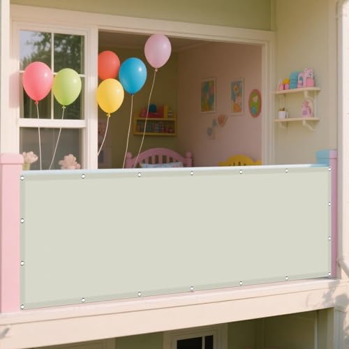 Sonnensegel Wasserdicht Rechteckig 100 x 330 cm Rechteckig Wasserdicht 98% UV Schutz Wetterschutz Segel Baldachin inkl Befestigungsseile für Garten Terrasse, cremefarben Sonnensegel Wasserdicht Rechteckig 100 x 330 cm Rechteckig Wasserdicht 98% UV Schutz Wetterschutz Segel Baldachin inkl Befestigungsseile für Garten Terrasse, cremefarben von WRUIJIO