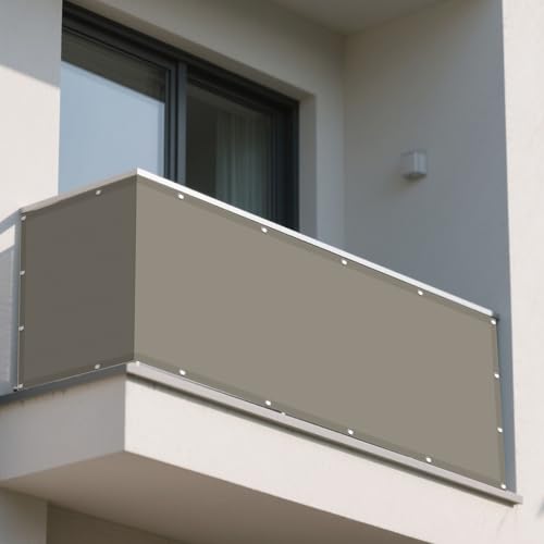 Sonnensegel Wasserdicht Rechteckig 310 x 770 cm Rechteckig Wasserdicht 98% UV Schutz Outdoor Schattiernetz mit Ösen mit Ösen Und Befestigungsseile für Terrasse Camping, Taupe Sonnensegel Wasserdicht Rechteckig 310 x 770 cm Rechteckig Wasserdicht 98% UV Schutz Outdoor Schattiernetz mit Ösen mit Ösen Und Befestigungsseile für Terrasse Camping, Taupe von WRUIJIO