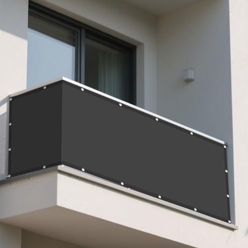 Sonnensegel Wasserdicht Rechteckig 590 x 610 cm Rechteckig Wasserdicht 98% UV Schutz Outdoor Schattiernetz mit Ösen mit Ösen Und Befestigungsseile für Terrasse Camping, Dunkelgrau Sonnensegel Wasserdicht Rechteckig 590 x 610 cm Rechteckig Wasserdicht 98% UV Schutz Outdoor Schattiernetz mit Ösen mit Ösen Und Befestigungsseile für Terrasse Camping, Dunkelgrau von WRUIJIO