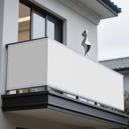 Sonnensegel Wasserdicht Rechteckig mit Ösen 232 x 316 cm Rechteckig Wasserdicht 98% UV Schutz Schattennetz mit Ösen mit Ohne Bohren mit Seil für Terrasse Balkon, Weiß Sonnensegel Wasserdicht Rechteckig mit Ösen 232 x 316 cm Rechteckig Wasserdicht 98% UV Schutz Schattennetz mit Ösen mit Ohne Bohren mit Seil für Terrasse Balkon, Weiß von WRUIJIO