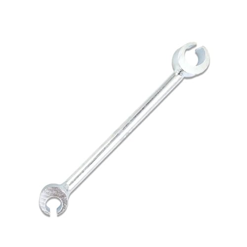 2/1PC Scharnierspalt-Einstellschlüssel Doppelkopf-Türscharnier-Reparaturschlüssel Arbeitssparende Stahlschlüssel Türscharniere Reparatur-Handwerkzeuge(2PCS-Mixed) von WRWRW