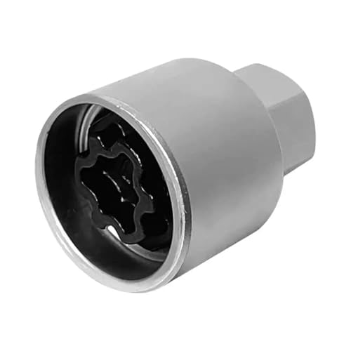 Anti-Diebstahl Auto Rad Reifen Schloss Schrauben Radmuttern Entfernung Werkzeug Steckschlüssel Demontage Schlüssel Hülse Fit for Audi A3 a4 A6 Q5 Q7 Q3 B3G4 von WRWRW